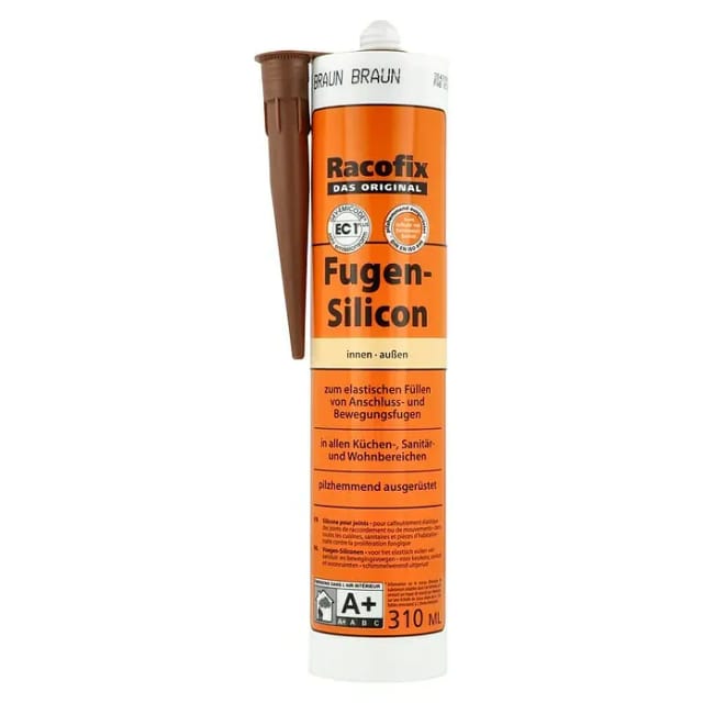 Racofix Fugen Silikon braun 310 ml