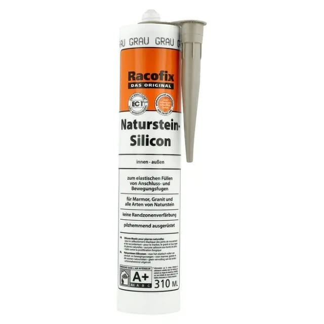Racofix Naturstein Silikon grau 310 ml