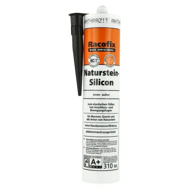 Racofix Naturstein Silikon anthrazit 310 ml