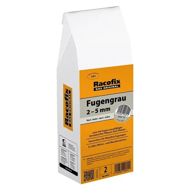 Racofix Fugengrau 2 - 5 mm grau 2 kg