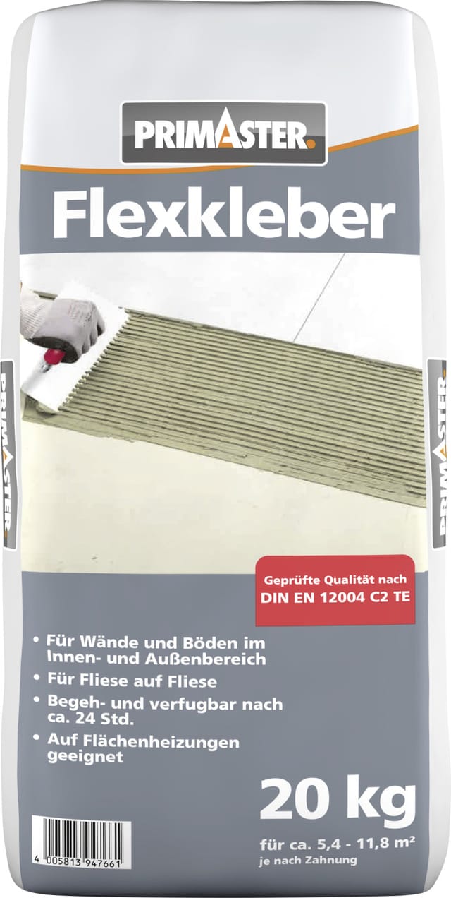 Primaster Flexkleber 20 kg 42 St. Palettenabnahme
