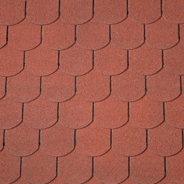Easy Biber Bitumen-Dachschindeln ziegelrot