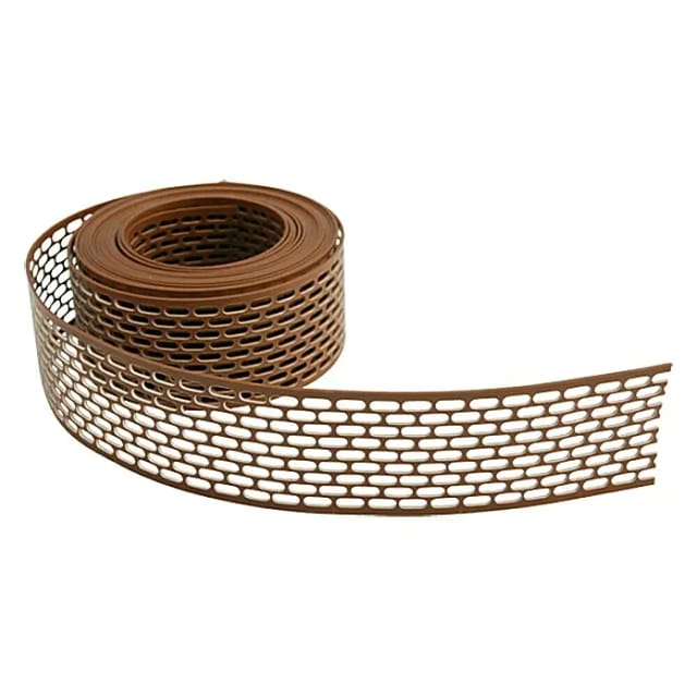 Marley Vogelschutz- und Lüftungsgitter 5 m x 80 mm rot