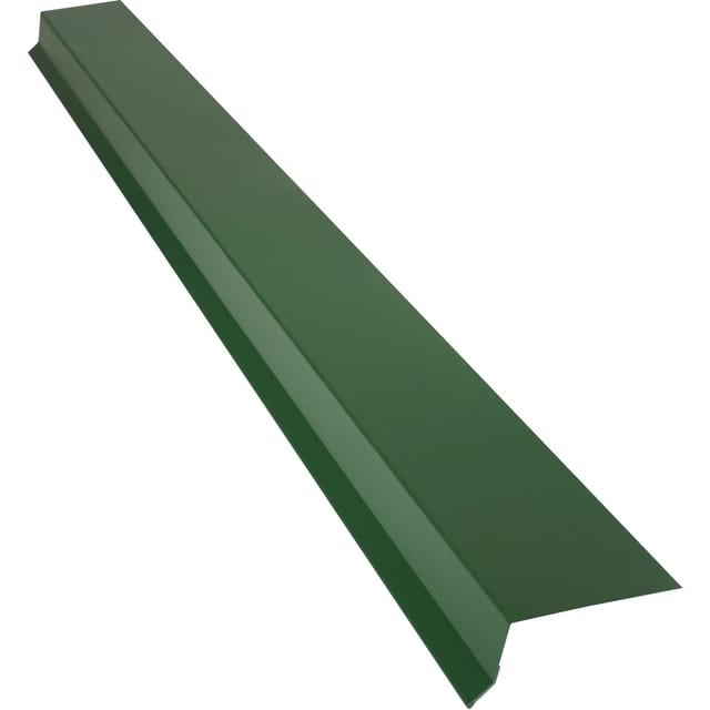Weckman Traufenblech 100 cm 80 x 30 mm nadelgrün