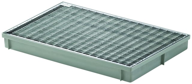 ACO Bodenwanne Vario Kunststoff mit Gitterrost 60 x 40 cm