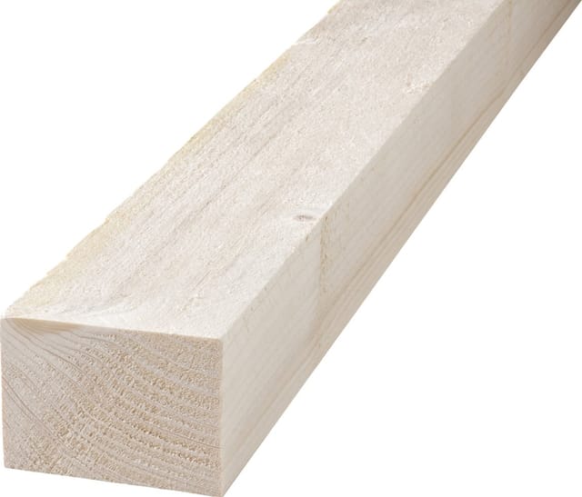 Rahmen Fichte Tanne feiner Sägeschnitt 200 cm 78 x 78 mm sägerau