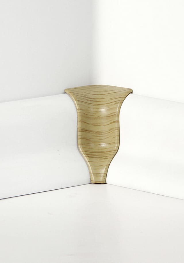 Classen Innenecke für FUXX-Laminatleiste foliert 20 x 40 mm eiche Holzpore