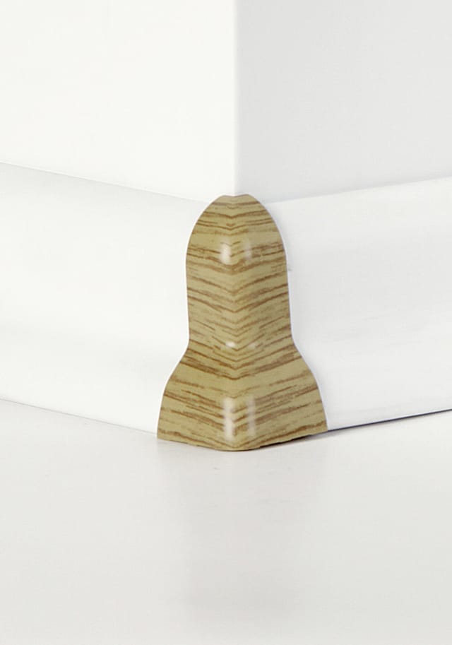Classen Außenecke für FUXX-Laminatleiste foliert 20 x 40 mm eiche Holzpore