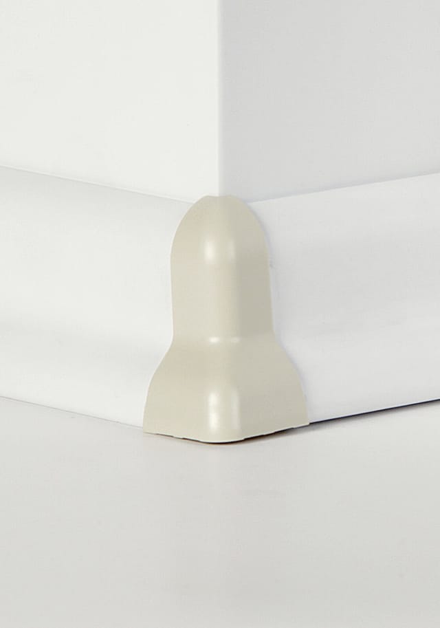 Classen Außenecke für FUXX-Laminatleiste foliert 20 x 40 mm buche weiß
