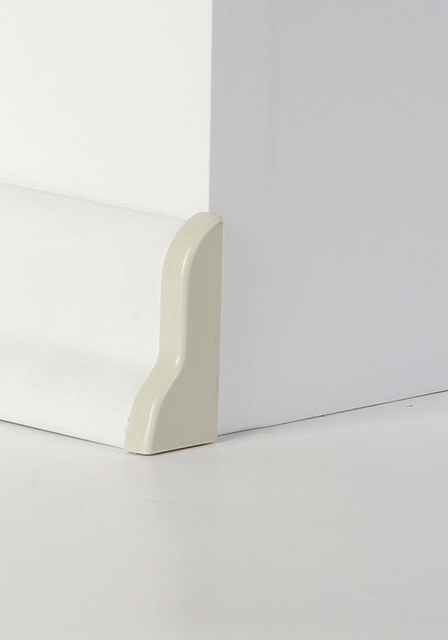 Classen Endkappen für FUXX-Laminatleiste foliert 20 x 40 mm buche weiß