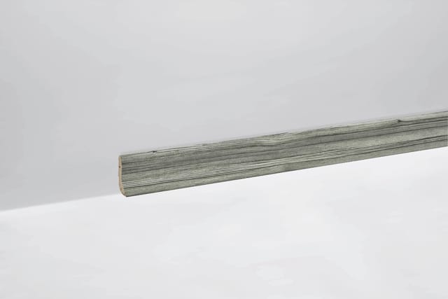 Classen Clip-Fußleiste 240 cm 40 x 20 mm Kiefer grau