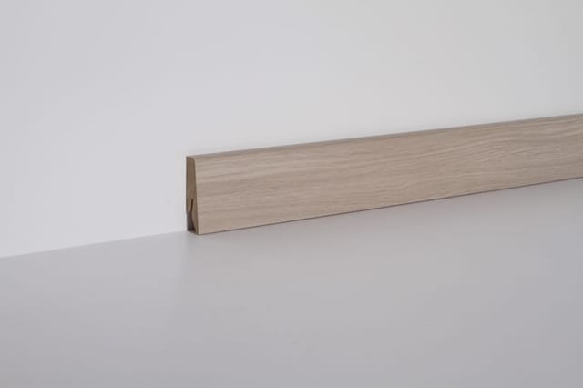 Classen Clip-Fußleiste 240 cm 58 x 58 mm Eiche Laredo