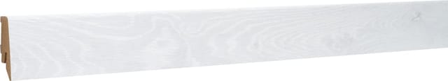 Classen Clip-Fußleiste 240 cm 58 x 19 mm Eiche grau weiß