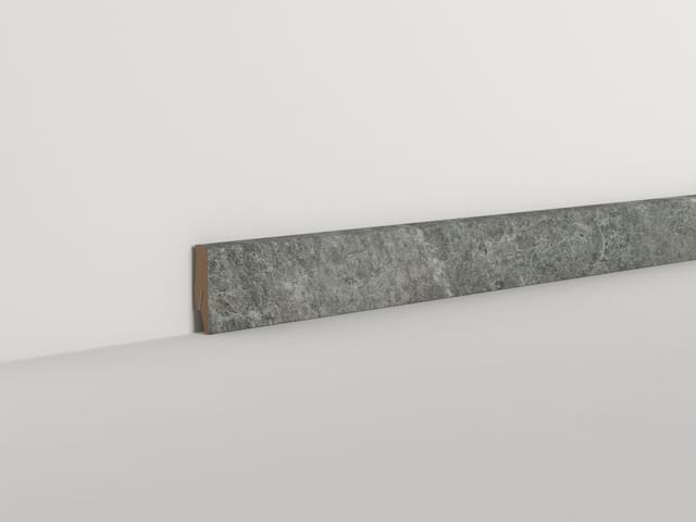Classen Clip-Fußleiste 240 cm 58 x 19 mm Grauschiefer