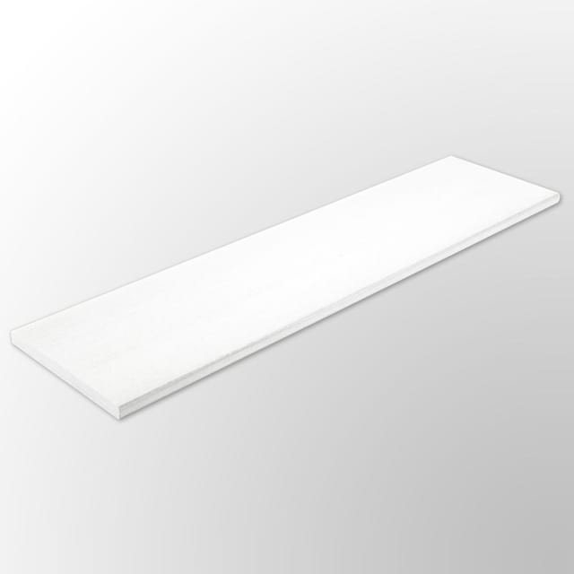 Regalboden weiß 80 x 25 x 1,6 cm Melaminbeschichtet