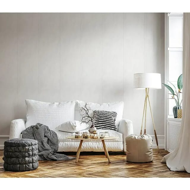 Grosfillex Kunststoffpaneele Element 260 x 37,5 cm 8 mm Marmor grau