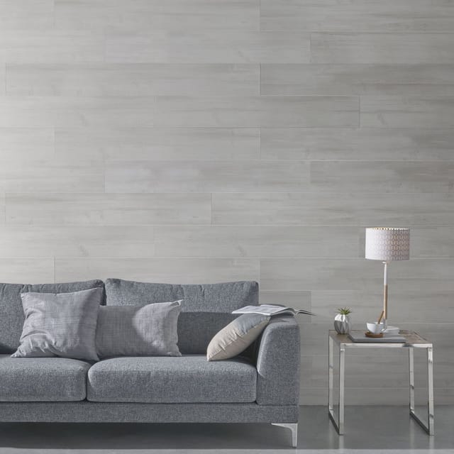 Grosfillex Kunststoffpaneele Element 260 x 37,5 cm 8 mm Holz altgrau