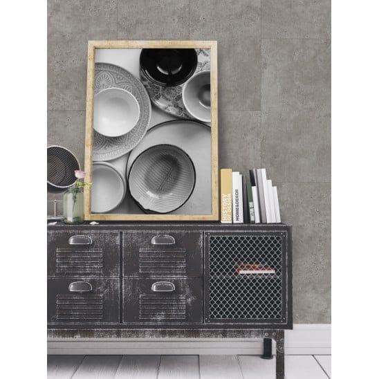 Grosfillex Kunststoffpaneel GX Wall+ Beige Concrete 60 x 30 cm 5 mm
