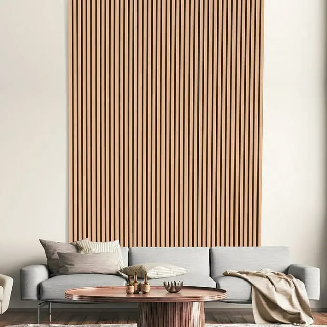 Neuhofer Akustikpaneele Eiche 240 x 57 x 1,9 cm braun