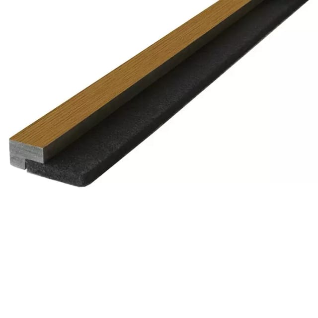 Neuhofer Abschlussleiste für Akustikpaneele 275 x 5,3 x 1,8 cm eiche Dekor