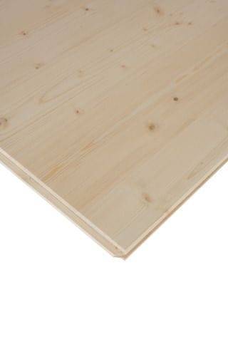 3 Schichtplatte Fichte N + F 125 x 62,5 cm 19 mm 48 St. Palettenabnahme