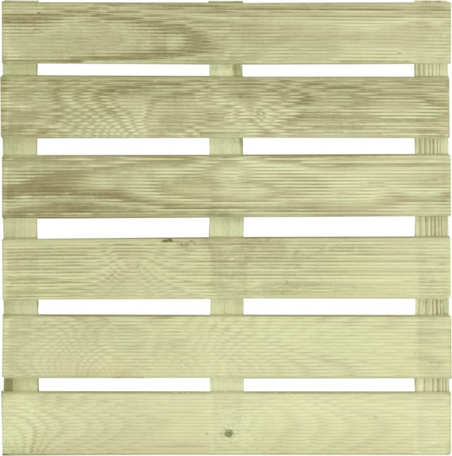 Holzfliese Kiefer kesseldruckimprägniert 40 x 40 x 2,4 cm