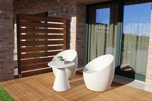 ONEK Klickfliese Holz natur Smartdeck 40 x 120 x 2,5 cm 1 Stück