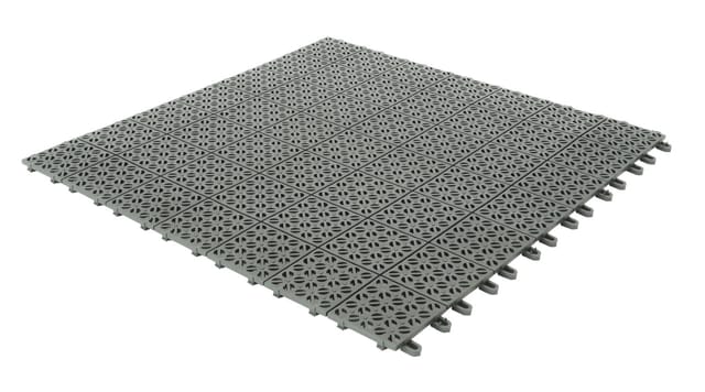 ONEK Kunststoff-Klickfliese anthrazitl 56 x 56 x 1 cm 1 Stück