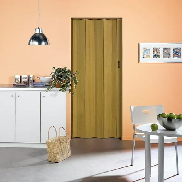Grosfillex Falttür Una Altholzeffekt 84 x 205 cm