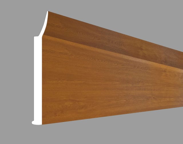 Flachprofil mit Dichtlippe 140 x 3 x 0,3 cm golden oak