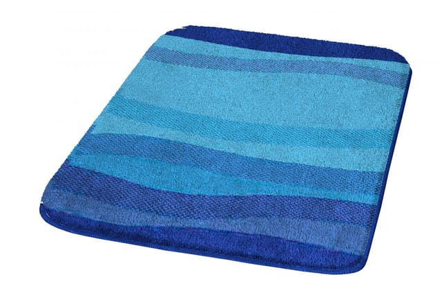 Kleine Wolke Badteppich Miami himmelblau, 65 x 115 cm