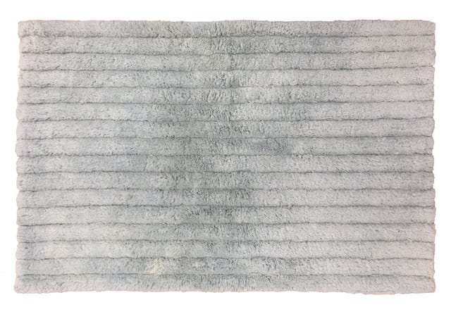TrendLine Badteppich blau Baumwolle 80 x 50 cm