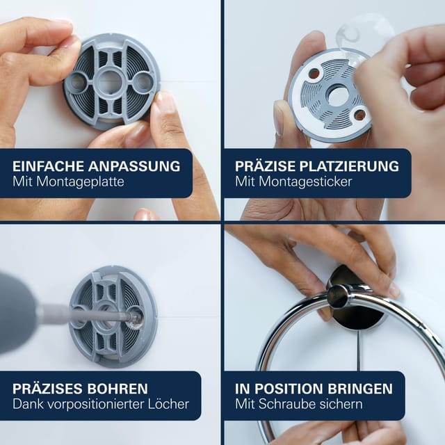 Grohe Start Cube Handtuchhalter supersteel schwenkbar