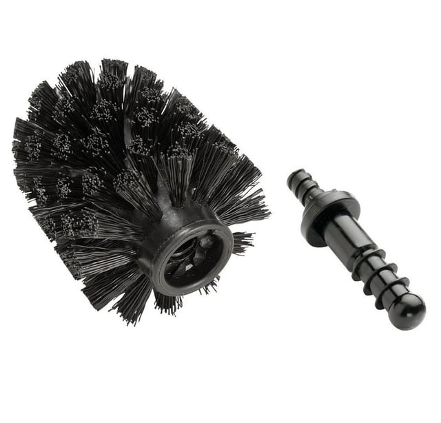Wenko Toilettenbürsten-Ersatzkopf schwarz Ø 8 cm