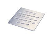 ACO Designrost Mint 100 x 100 mm, Edelstahl, für Balkon/Terrassenablauf