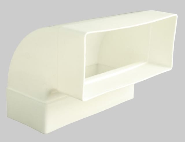 Marley Bogen 90° senkrecht für Flachkanal 150 mm