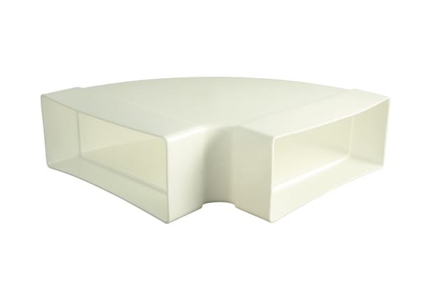 Marley Bogen 90° waagerecht für Flachkanal 220 mm