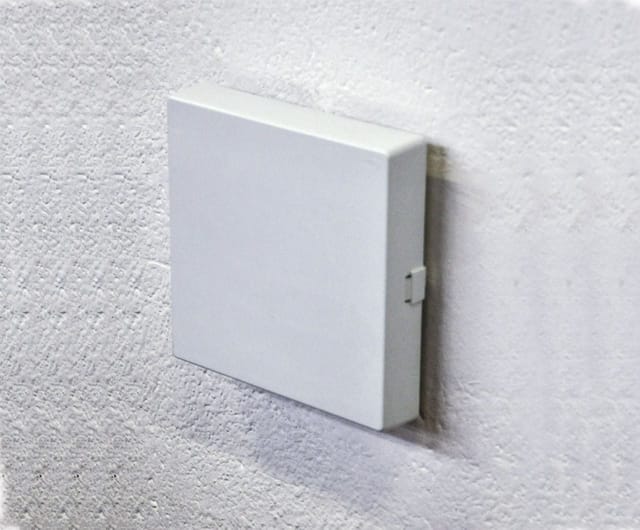 Marley Schallschutz-Blende 200 x 200 weiß Ø 80-140 mit Fliegengaze