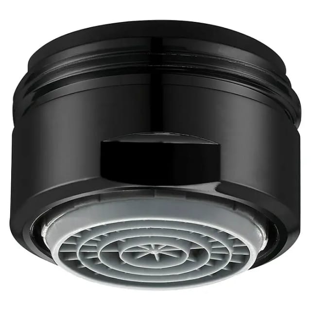 NEOPERL® CASCADE® SLC® AC Strahlregler, schwarz matt, M24X1, A = ~ 13.5 - 15 L/MIN. M24X1