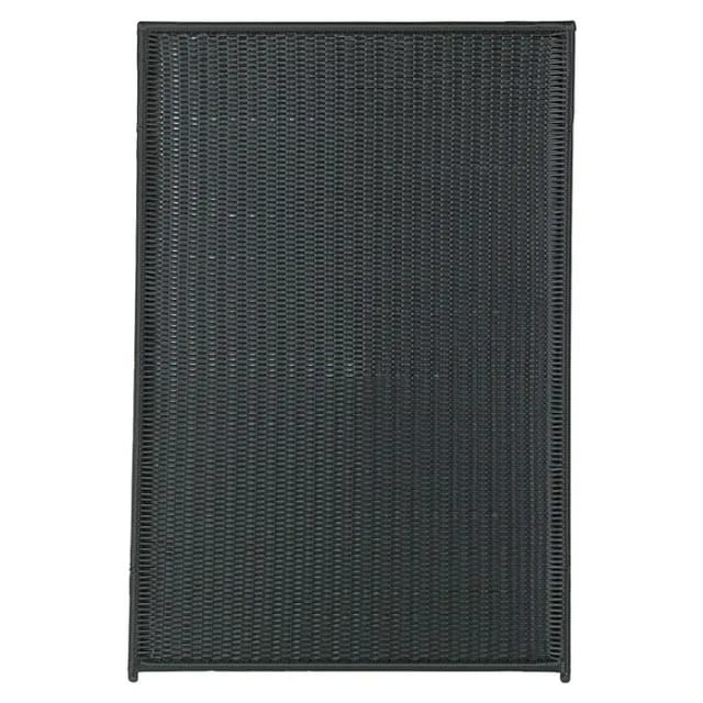 Plus Zaunelement Trend 115 x 170 cm schwarz