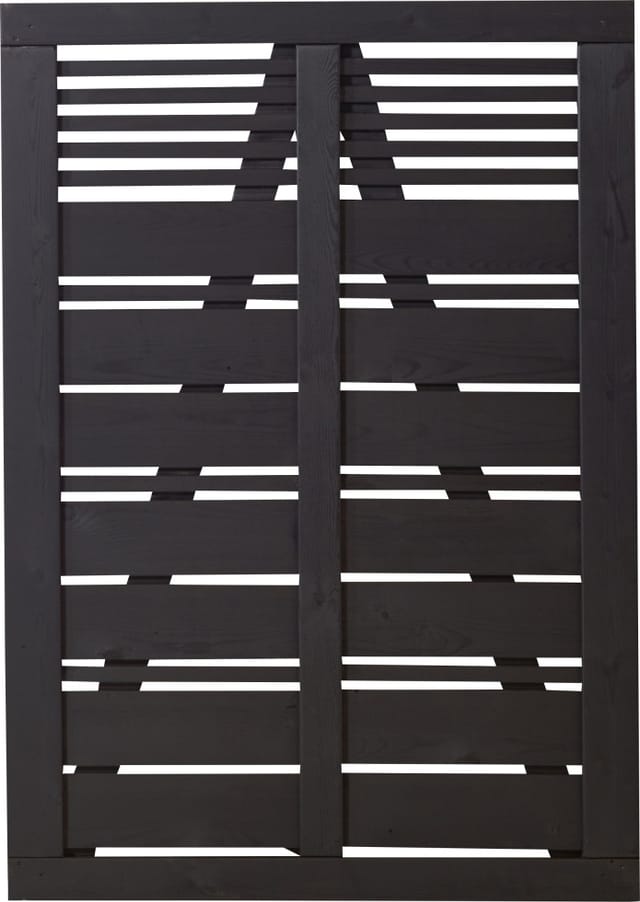 Plus Einzeltor Silence 100 x 140 cm schwarz