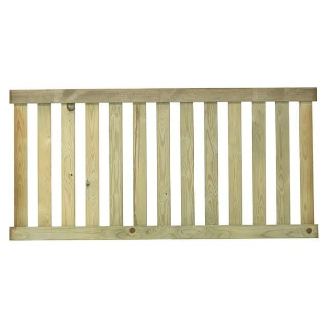 Plus Vorgartenzaun Ligno druckimprägniert 150 x 73 cm