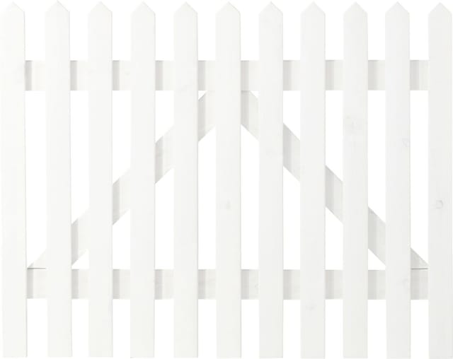 Plus Einzeltor Skagen 100 x 80 cm weiß