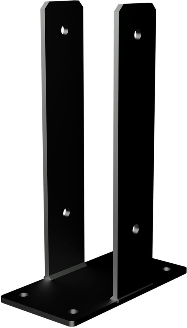 Plus U-Pfostenfuss Fundamentsmontage - 9x9x30 cm