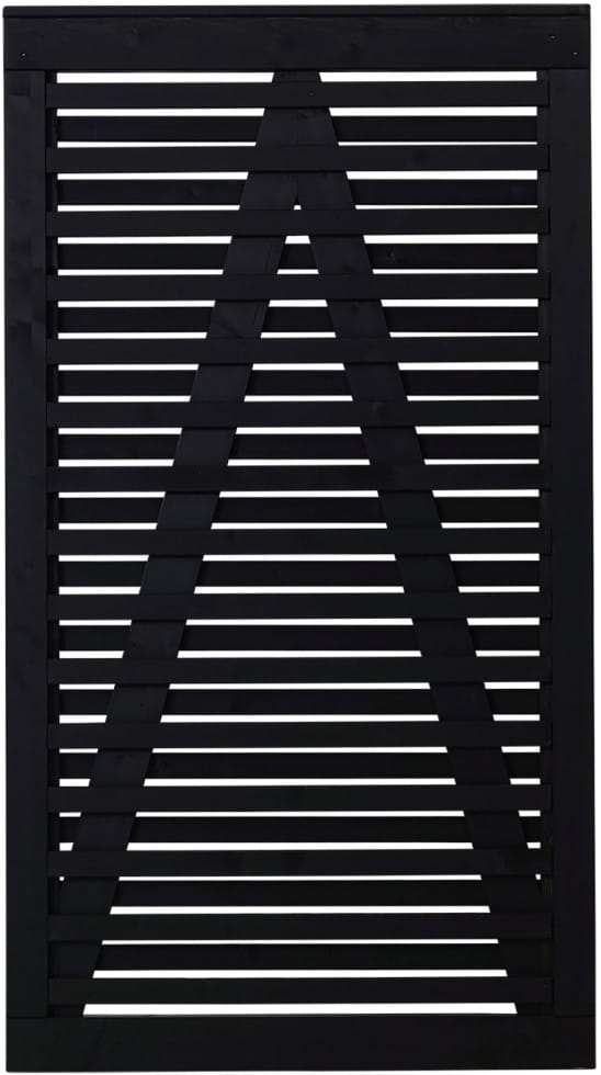Plus Tor Osaka 100 x 180 cm RAL 9005 Schwarz