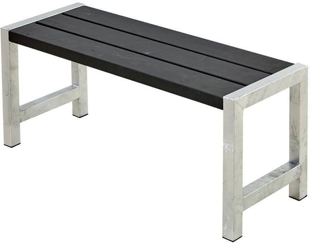 Plus Cafebank 127x38x45 cm RAL 9005 Schwarz