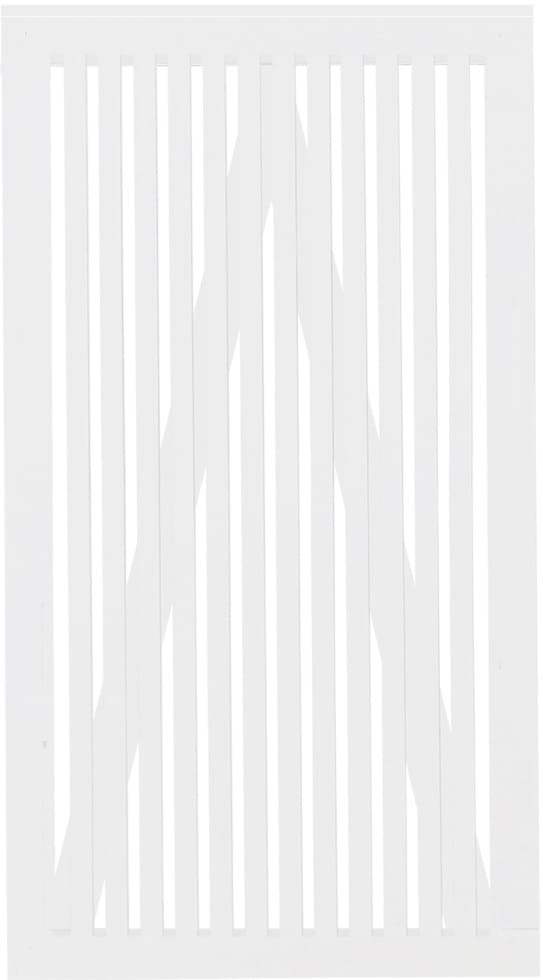 Plus Tor Sendai 100 x 180 cm RAL 9010 Weiß