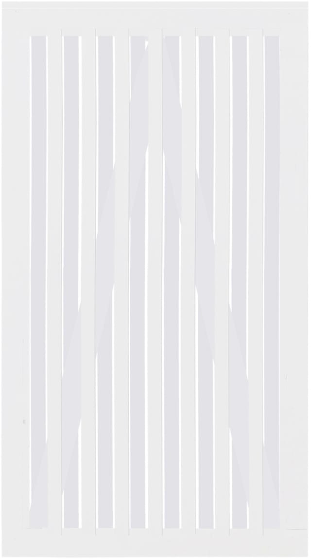 Plus Tor Nagano 100 x 180 cm RAL 9010 Weiß