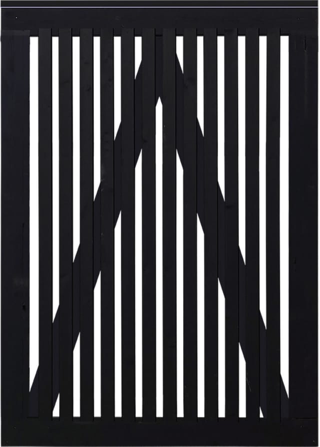 Plus Tor Sendai 100 x 140 cm RAL 9005 Schwarz
