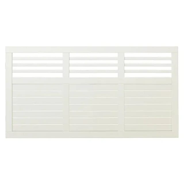 Plus Zaun Decora 180 x 95 cm RAL 9010 Weiß
